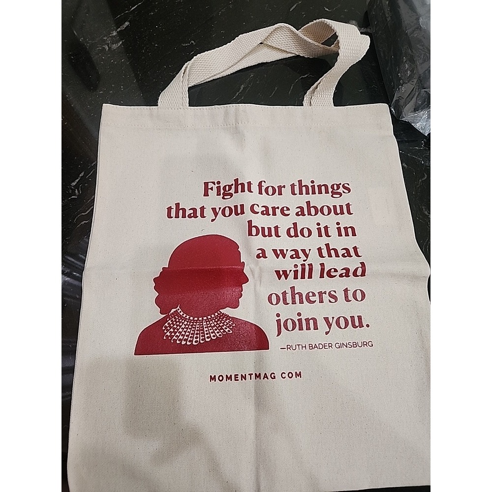 "Fight for Things You Care About" Tote Bag-‎ Momentmag.com